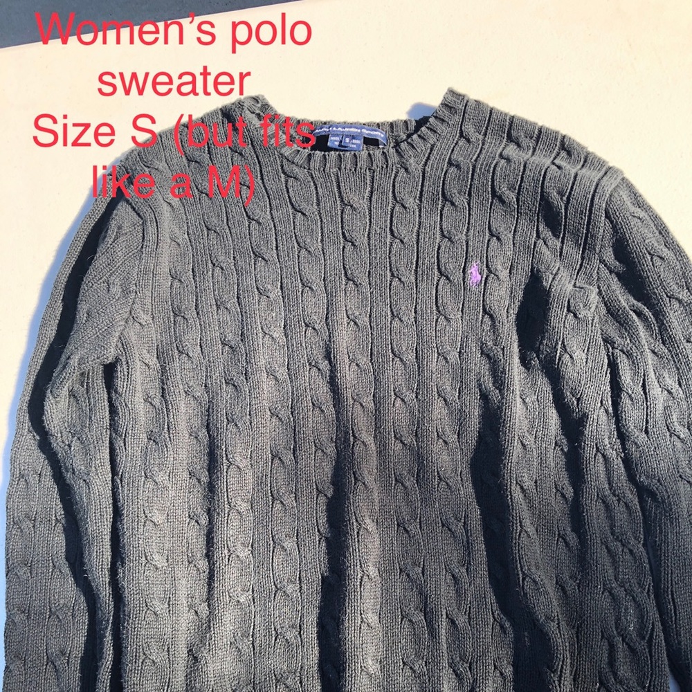 Thick polo sweater